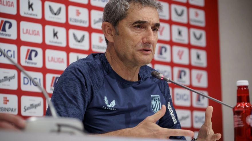 Ernesto Valverde, entrenador del Athletic