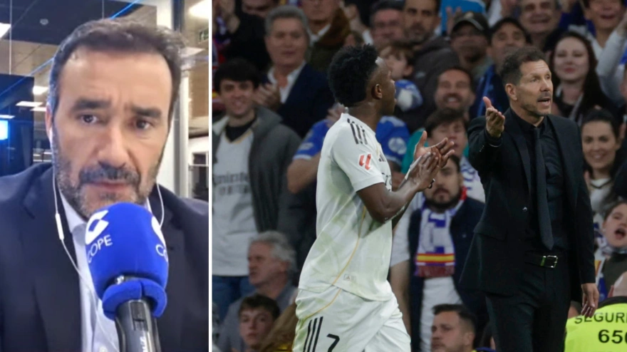 Juanma Castaño y la actitud de Vinicius y Simeone