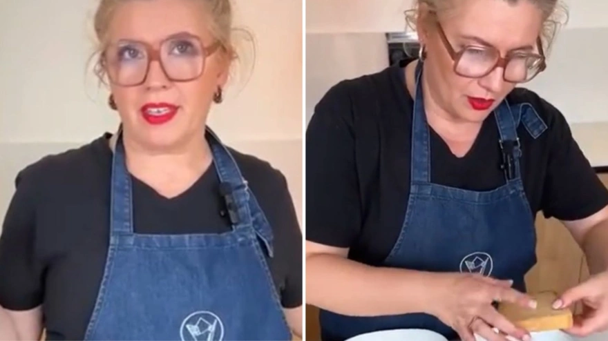 Sandrine Sánchez, ingeniera de alimentos en su canal de TikTok @La Crème de La Crème