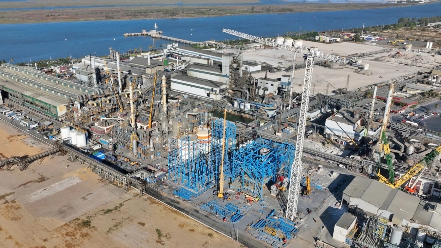 (Foto de ARCHIVO)Construcción de la planta del proyecto CirCular de Atlantic Copper.REMITIDA / HANDOUT por ATLANTIC COPPERFotografía remitida a medios de comunicación exclusivamente para ilustrar la noticia a la que hace referencia la imagen, y citando la procedencia de la imagen en la firma09/1/2025