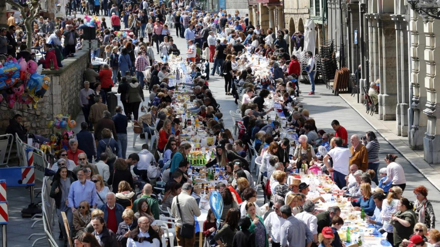 Una imagen de la Comida en la Calle en una edición de los últimos años