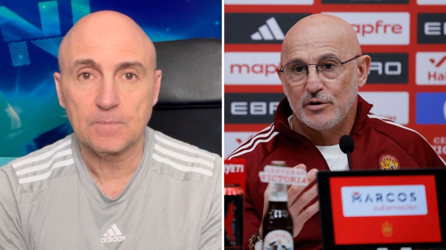 Maldini y Luis de la Fuente