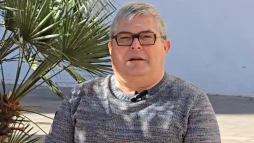 José Jiménez, paciente de ELA