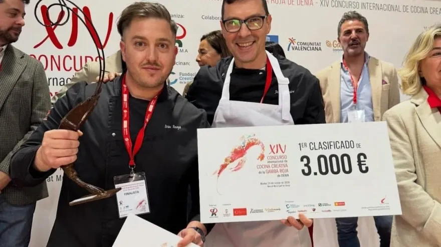 Ganadores de la última edición del Concurso Internacional de Cocina Creativa de la Gamba Roja de Dénia