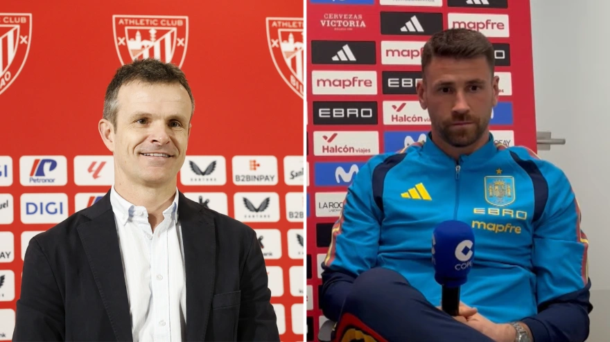 Joan Uriarte y Unai Simón