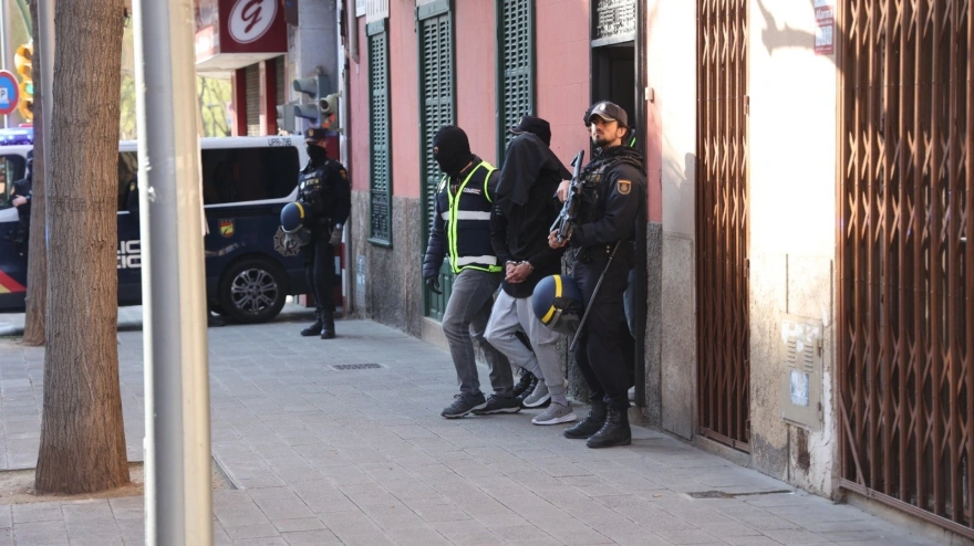 La Policía Nacional despliega en Palma una operación antiterrorista y detiene a al menos una persona