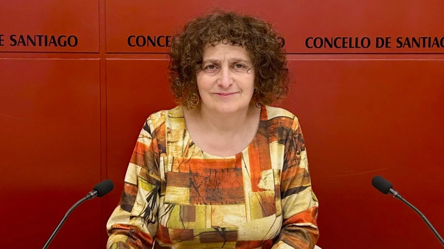 Imagen de archivo de la alcaldesa de Santiago, Goretti Sanmartín