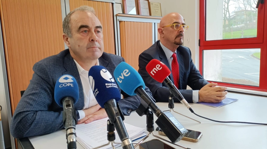 Marcos López Hoyos y César Pascual rueda de prensa Cohorte