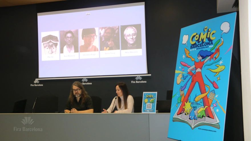 Presentación de la 44a edición del Comic Barcelona