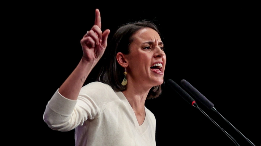La secretaria política de Podemos y eurodiputada, Irene Montero