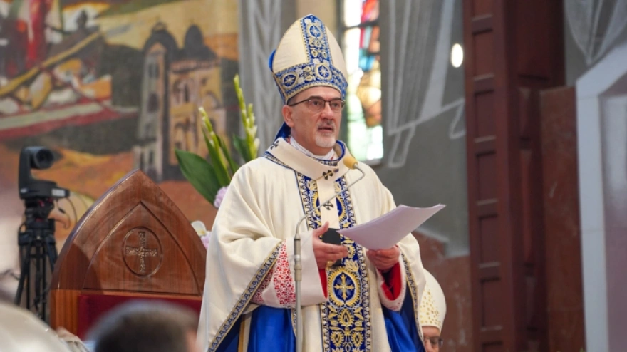 Pierbattista Pizzaballa en la solemnidad de la anunciación