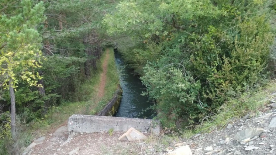 Avances en la nueva traída de aguas de Jaca