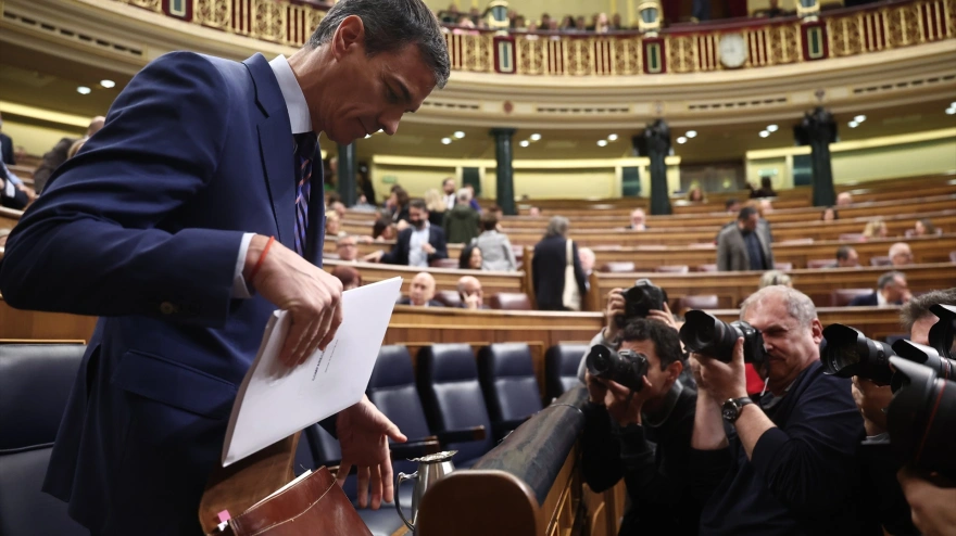 El presidente del Gobierno, Pedro Sánchez