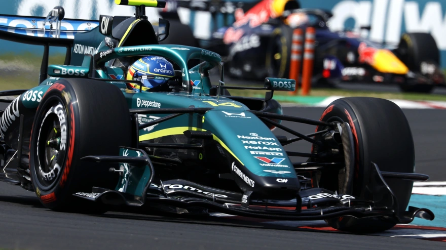 Fernando Alonso, durante el GP de Japón de F1