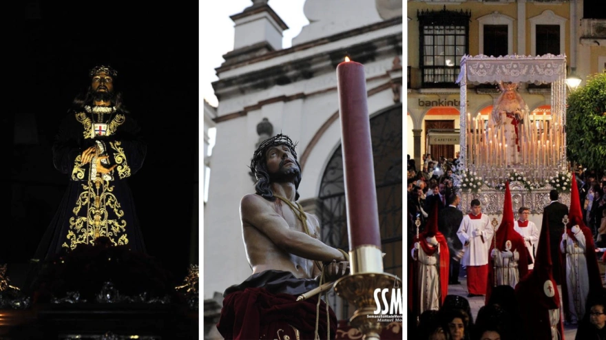 Lunes Santo de Medinaceli, Injurias y Rosario en Mérida