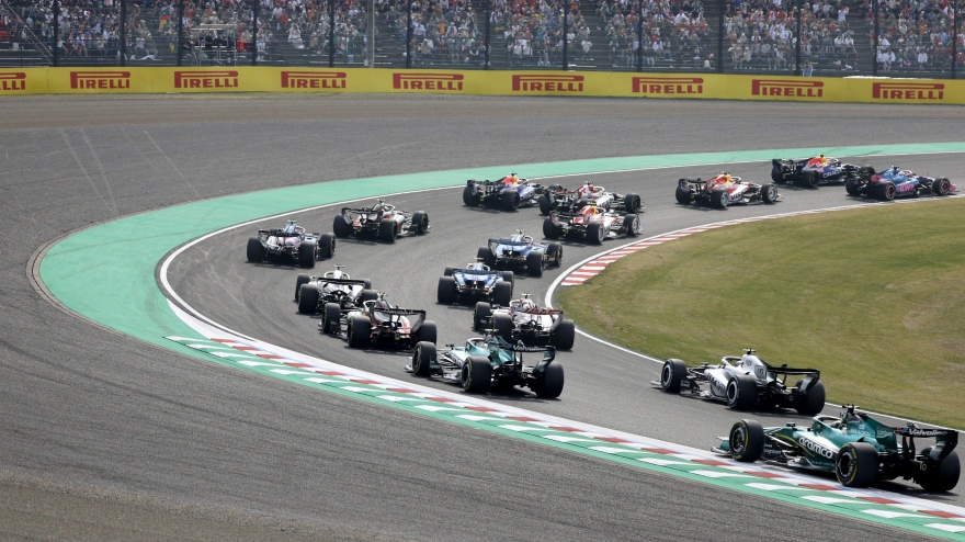 Imagen del GP de Japón de Fórmula 1