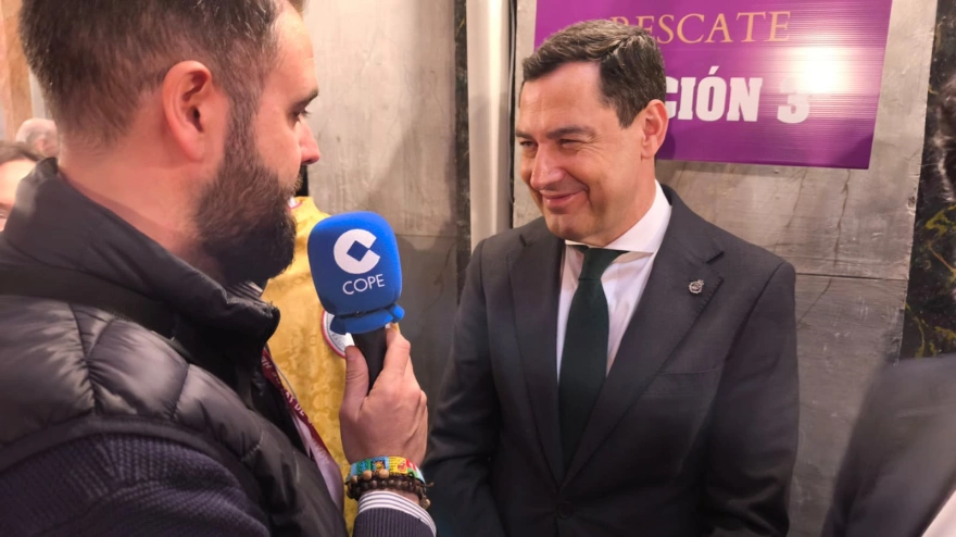 Juanma Moreno en COPE Granada con Fran Viñuela