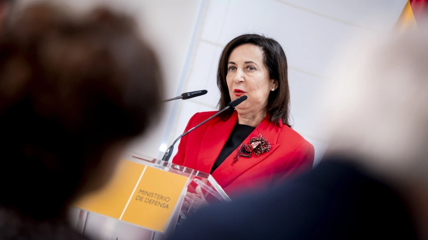 La ministra de Defensa, Margarita Robles