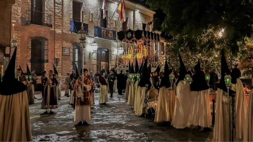 Villarrubia de los Ojos se sumerge en su solemne y sentida Semana Santa