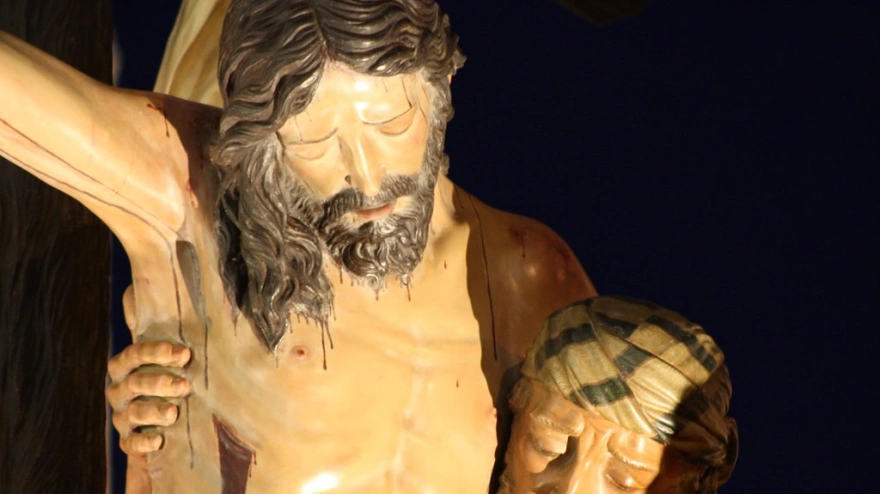 Detalle del Descendimiento de Lastrucci