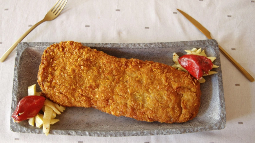 Cachopo de Casa Repinaldo, ganador del Concurso Nacional 'En Busca del Mejor Cachopo elaborado con Ternera Asturiana' 2025