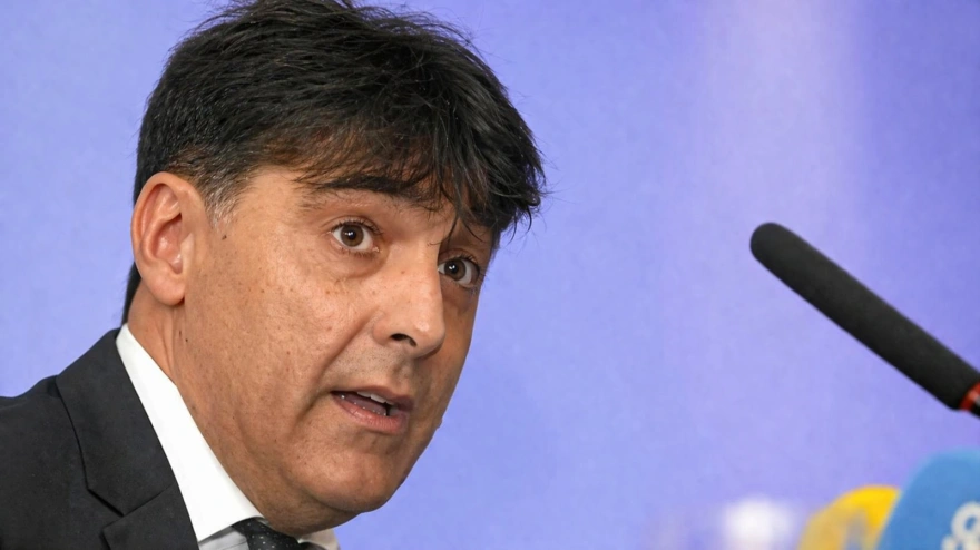 César Gómez, en un acto.