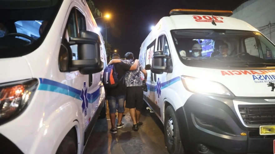 Un muerto y casi medio centenar de heridos en la tragedia ocurrida en el estadio Alianza de Lima.