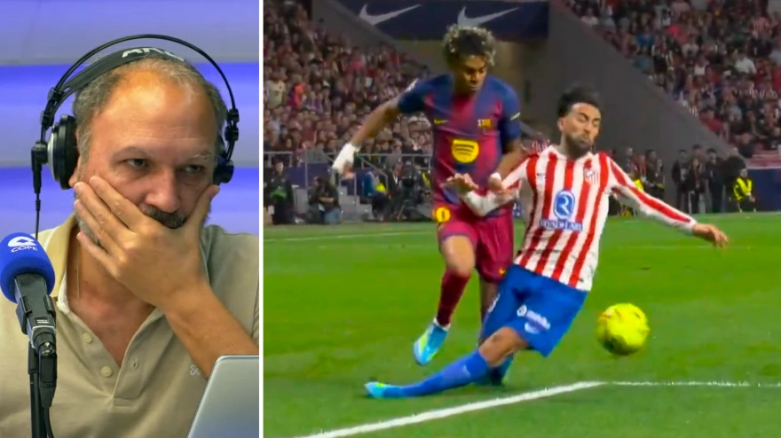 Pedro Martín y la roja a Nico González