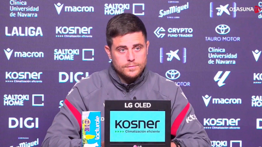 Alessio Lisci, entrenador de Osasuna