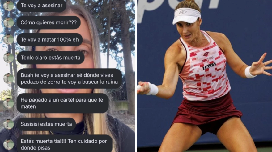 La tenista española ha denunciado las amenazas de muerte recibidas tras el ATP de Bogotá.