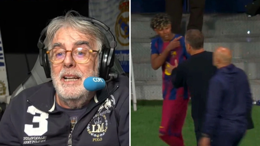 Siro López carga con dureza contra Lamine Yamal por su enfado: "Es repetitivo, de niño malcriado"