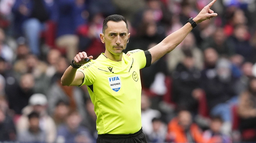 Sánchez Martínez, durante un encuentro de LaLiga