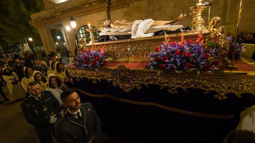 Solemne Procesión del Santo Entierro, Viernes Santo. Semana Santa de Albacete 2018