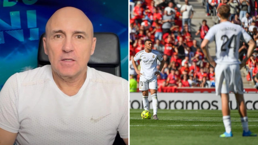 Maldini y los jugadores del Real Madrid