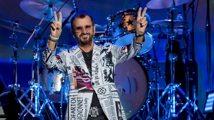 El batería de The Beatles Ringo Starr