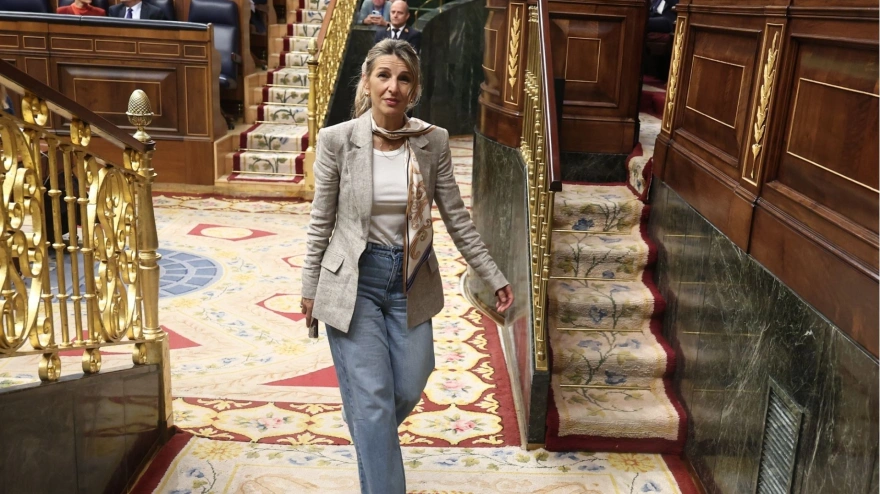 Ministra de Trabajo, Yolanda Díaz