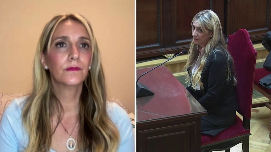 Claudia Montes, testigo en el juicio del 'caso mascarillas'