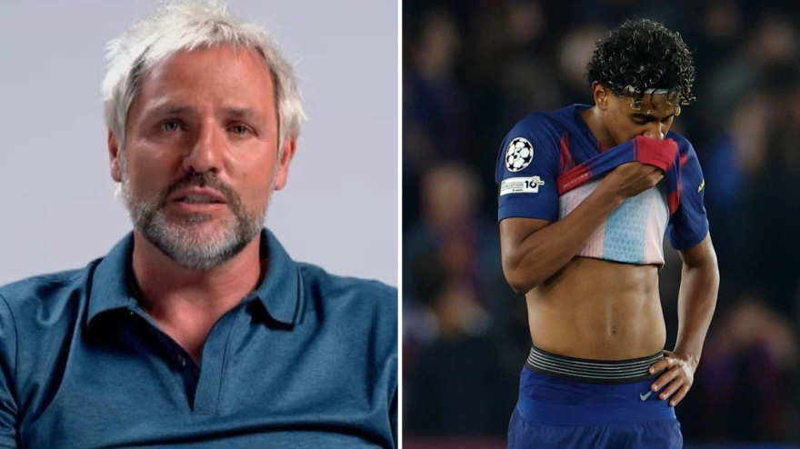 Santi Cañizares y Lamine Yamal