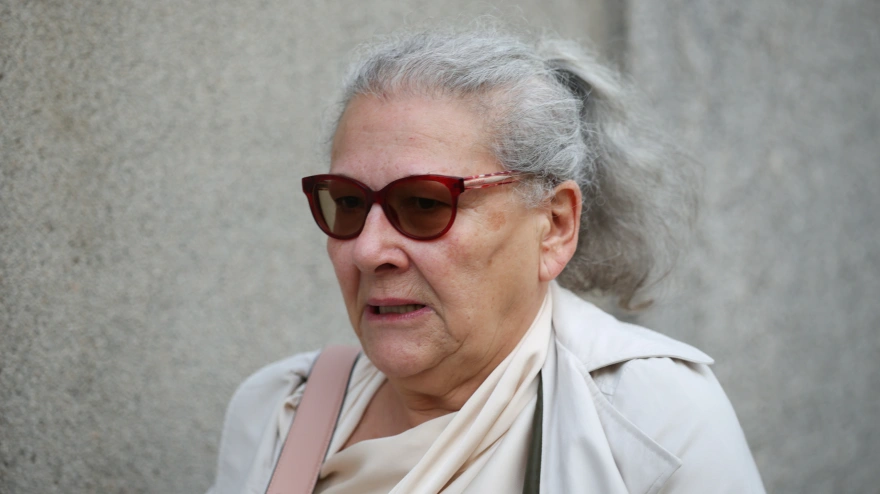 La empresaria Carmen Pano a su llegada al Tribunal Supremo, a 9 de abril de 2026