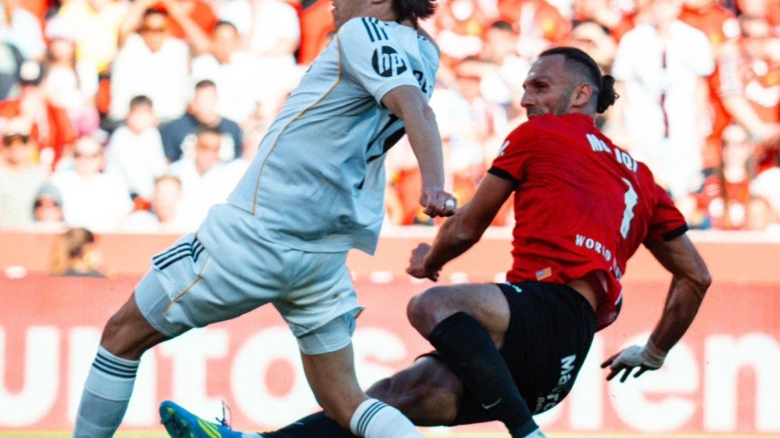 Muriqi marca el gol del triunfo ante el Real Madrid