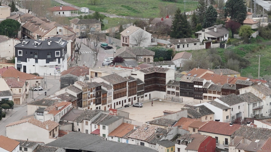 Plaza del Coso de Peñafiel (Valladolid)