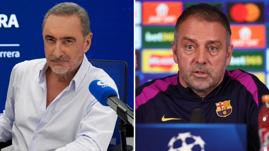 Carlos Herrera y Hansi Flick, composición propia