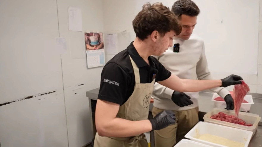 David, carnicero en una entrevista con el youtuber Adrián G. Martin
