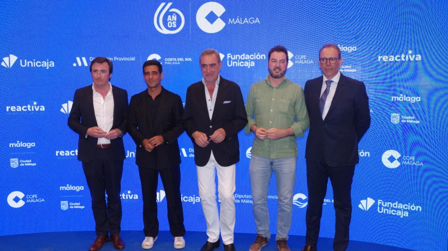 Javier Visiers, Alberto Herrera, Carlos Herrera, Jorge Bustos y Justo Fuentes