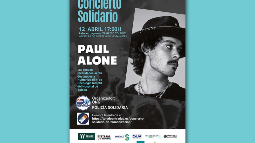 Concierto Paul Alone en el Palacio de Congresos El Greco de Toledo