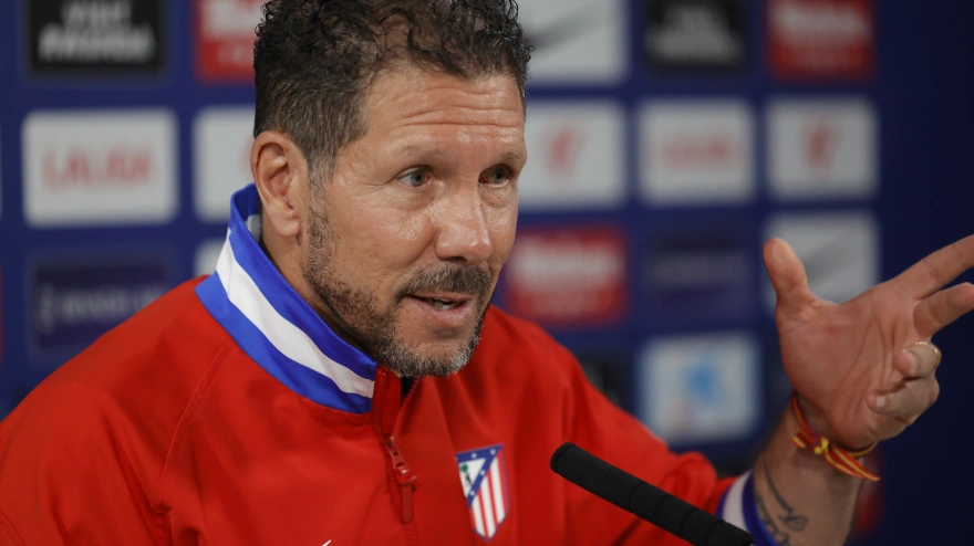 Diego Simeone valoró las quejas del Barcelona tras el partido del Camp Nou.