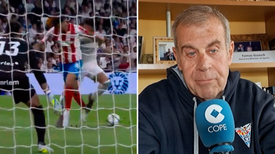 La petición de Tomás Guasch a los árbitros tras la polémica con Mbappé en el Real Madrid-Girona