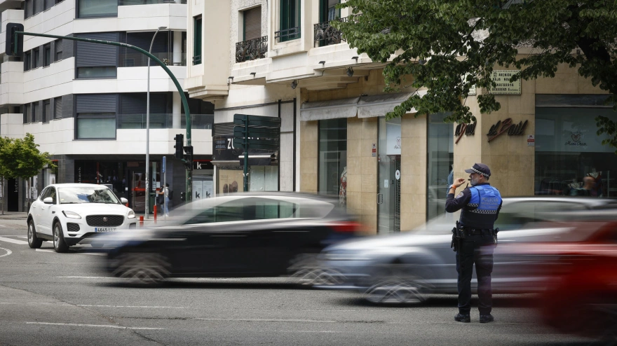 Imagen de archivo de la Policía Municipal de Pamplona