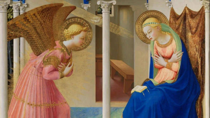 'La Anunciación', Fra Angelico (1426)