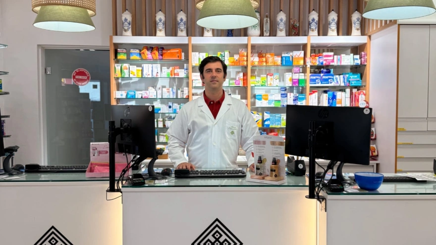 Álvaro, el joven farmaceútico de Navalcán